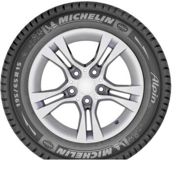 Michelin Alpin A4 175/65 R15 88 H XL * Zimné - 6