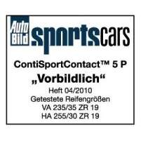 Continental SportContact 5 225/45 R17 91 W MO Letné - 3
